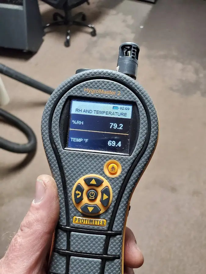 Moisture meter humidity assessment for Fire & Smoke Damage Restoration in Lake Hallie